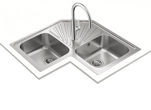 Кухонная мойка Teka ANGULAR 2B POLISHED 10118005