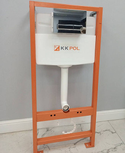 Кнопка для инсталляции KK POL M08 SPP/381/0/K (350/PPG/381-00-00) / SPP/382/0/K (350/PPS/382-00-00), сатин