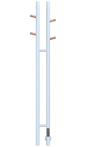 Полотенцесушитель Gloss&Reiter Э2 DUOFIT.E2.L.25x140.H4.White-Wood электрический (таймер)