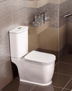 Напольный унитаз BelBagno Prado, белый