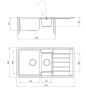 Кухонная мойка Deante Avior ZPA-0513