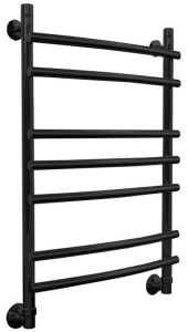 Полотенцесушитель Ariano Прима G Black нижнее подключение, 100х50 10 перекладин 1 дюйм