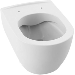 Подвесной унитаз CeraStyle City 019100-w-01+SC00501S50003012 безободковый