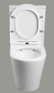 Напольный унитаз Cerutti Sella GW CT9864 безободковый, белый