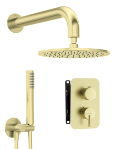 Душевая система Deante Silia Box Gold BR BXYYRQSM встраиваемая