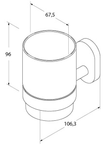 Стакан Iddis Mirro Plus MRPSBC1i45