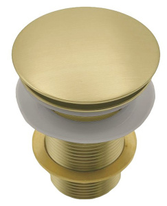 Донный клапан Roxen PD02GB (gold brush) без перелива