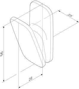 Крючок AM.PM Inspire 2.0 A50A35500