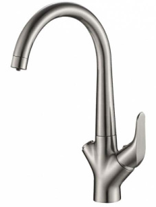 Смеситель для кухонной мойки Zorg Steel Hammer SH 815 под фильтр, сатин