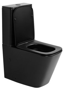 Напольный унитаз Abber Rechteck AC1210TMB, черный
