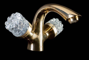 Смеситель для умывальника Boheme Crystal 291-CRST