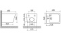 Подвесное биде CeramicaNova Union CN4010MB