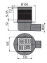 Душевой трап AlcaPlast APV31