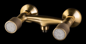 Смеситель для душа Boheme Royal Crystal 314-Royal/CRST