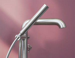 Смеситель для ванны Deante Silia Steel BQS_F17M напольный