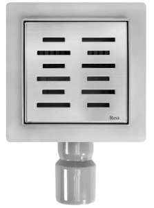 Душевой трап Rea Line Nikiel Matt G6204 / G6205, 12х12 см