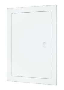 Люк-дверца ревизионная ERA с ручкой 122х122 и фланцем 98х98 мм (Россия)