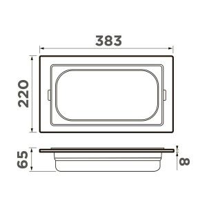 Коландер для кухонной мойки Omoikiri DC-05-1-LG