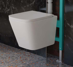 Подвесной унитаз OWL Vatter Ruta-H mini TOWLT190403S с крышкой SoftClose, белый