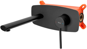 Смеситель встраиваемый Rea Oval Black REA-B8860