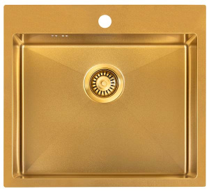 Кухонная мойка Zorg ZRN 5055 Nano PVD Gold