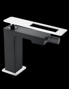 Смеситель для биде Boheme Q 146-BCR Black Chrome
