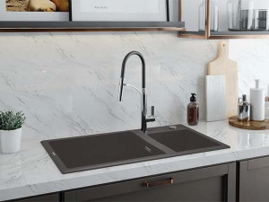 Кухонная мойка Deante Eridan ZQE_T20B, 88х50, антрацит