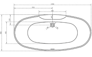 Акриловая ванна Abber AB9323