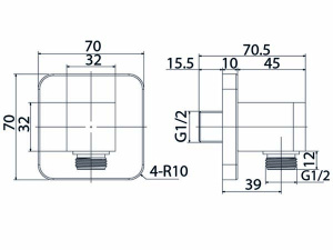 Шланговое подключение Iddis Slide SLISB00i62