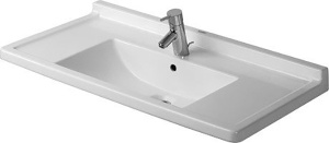 Тумба под умывальник Duravit XBase XB618605252 в комплекте с умывальником Duravit Starck 3
