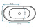 Акриловая ванна Rea Silvano