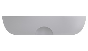 Умывальник Wellsee Chic Riviera 326818000 / 326821000 / 326824000, 50х38, серый матовый