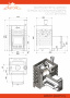 Печь для бани ASTON 12 INOX стекло