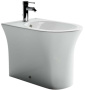 Напольное биде CeramicaNova Star CN1906 с донным клапаном
