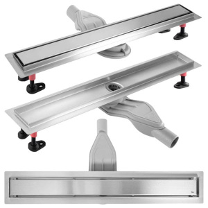 Душевой трап Rea Neox Superflow Nickel Matt двусторонний 60 / 70 / 80 / 90, 70 см
