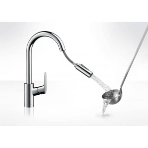 Смеситель для кухонной мойки Hansgrohe Focus 31815000 / 31815800, нержавеющая сталь