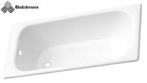 Чугунная ванна Goldman Classic, 120х70