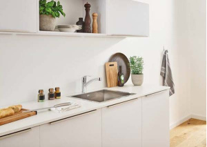 Смеситель для кухонной мойки Grohe Eurostmart 30305000 / 30305DC0, хром