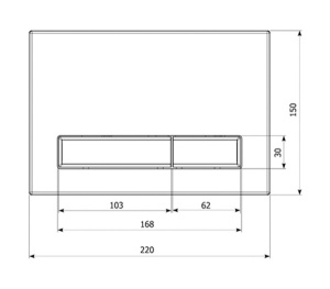 Комплект инсталляции 7 в 1 Lavinia Boho Relfix Bell Pro Rimless 87050129 / 87050130, черный, вставка хром