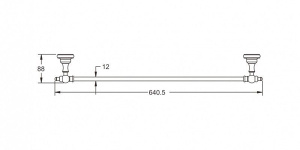 Держатель для полотенец Rose RG1117Q