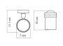 Стакан Wasserkraft Diemel K-2228