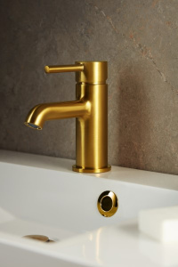 Смеситель для умывальника Armatura Moza Gold 5032-815-31