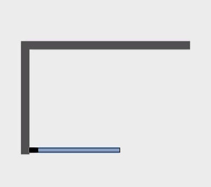 Душевая шторка на ванну Ambassador Bath Screens 16041208 / 16041209, 70х140, прозрачный