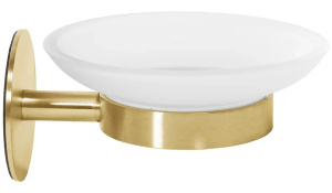 Мыльница Rea gold matt 77054
