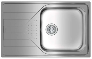 Кухонная мойка TEKA Universe 50 T-XP 1B 1D, 79х50, полированный max