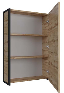 Шкаф-зеркало 1Marka Grunge Loft 60П