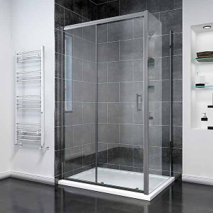 Душевой уголок Veconi RV-055GM 150, 150х90, прозрачный