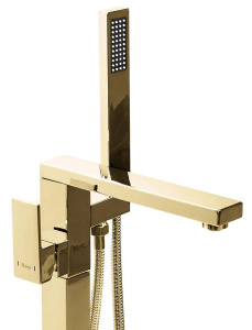 Смеситель для ванны Rea Tery gold REA-B5306 / gold matt REA-B5307 напольный