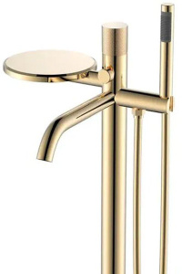Смеситель для ванны Boheme Stick 129-GG.2 Gold Touch напольный