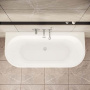 Акриловая ванна Vitra Geo приставная, 180х80